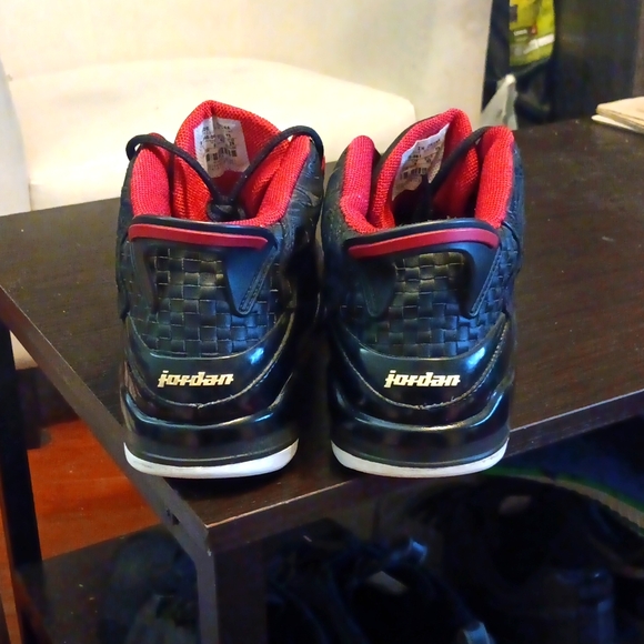 AIR JORDAN DUB ZERO 'BLACK VARSITY RED' 311046-061 SZ 10 - Picture 4 of 8